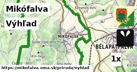 Výhľad, Mikófalva