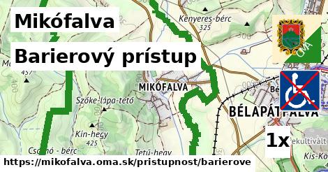 Barierový prístup, Mikófalva