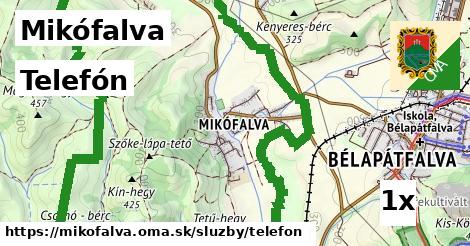 Telefón, Mikófalva