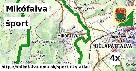 šport v Mikófalva