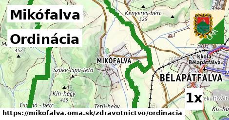 Ordinácia, Mikófalva