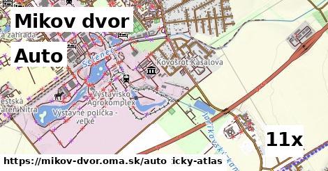 auto v Mikov dvor