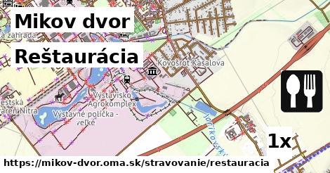 Reštaurácia, Mikov dvor