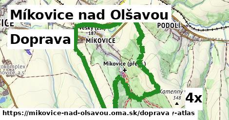 doprava v Míkovice nad Olšavou