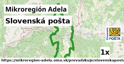 Slovenská pošta, Mikroregión Adela