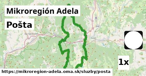 Pošta, Mikroregión Adela