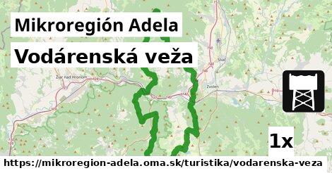 Vodárenská veža, Mikroregión Adela