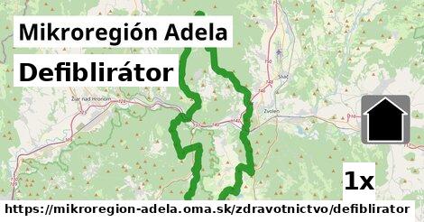 Defiblirátor, Mikroregión Adela