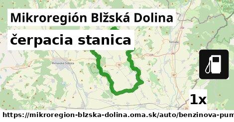 čerpacia stanica, Mikroregión Blžská Dolina