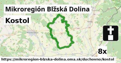 Kostol, Mikroregión Blžská Dolina