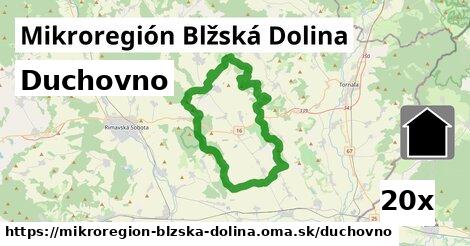 duchovno v Mikroregión Blžská Dolina