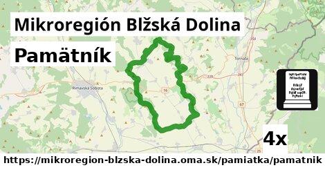 Pamätník, Mikroregión Blžská Dolina