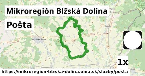 Pošta, Mikroregión Blžská Dolina