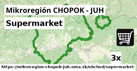 Supermarket, Mikroregión CHOPOK - JUH