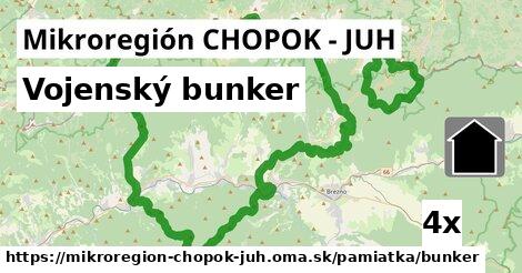 vojenský bunker v Mikroregión CHOPOK - JUH