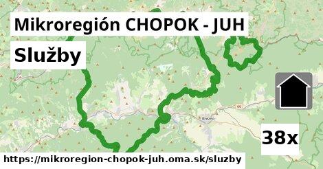 služby v Mikroregión CHOPOK - JUH