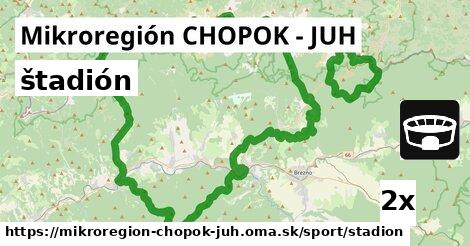 štadión, Mikroregión CHOPOK - JUH