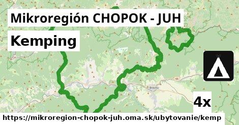 Kemping, Mikroregión CHOPOK - JUH