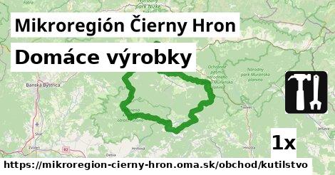 Domáce výrobky, Mikroregión Čierny Hron