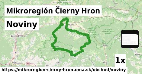 Noviny, Mikroregión Čierny Hron