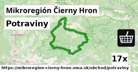 Potraviny, Mikroregión Čierny Hron