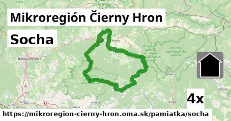 Socha, Mikroregión Čierny Hron