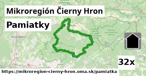 pamiatky v Mikroregión Čierny Hron