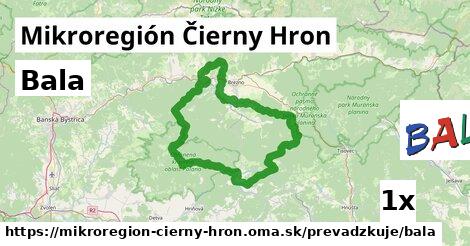 Bala, Mikroregión Čierny Hron