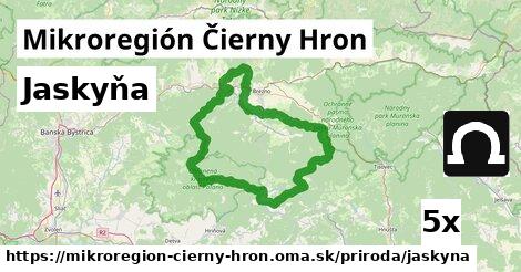 Jaskyňa, Mikroregión Čierny Hron