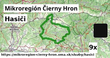 Hasiči, Mikroregión Čierny Hron