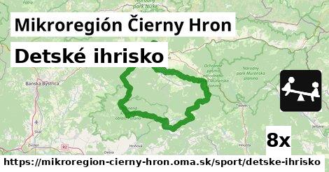 Detské ihrisko, Mikroregión Čierny Hron