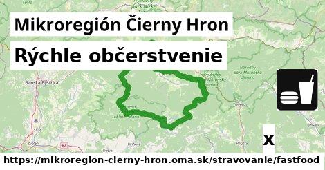 Rýchle občerstvenie, Mikroregión Čierny Hron