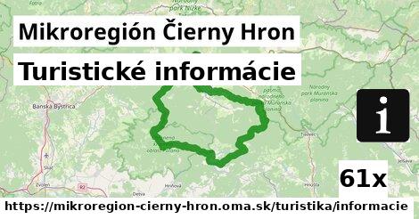 Turistické informácie, Mikroregión Čierny Hron
