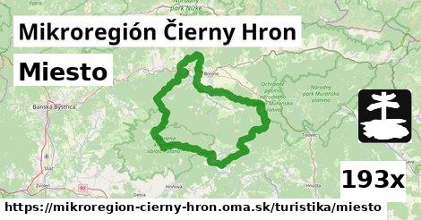 miesto v Mikroregión Čierny Hron