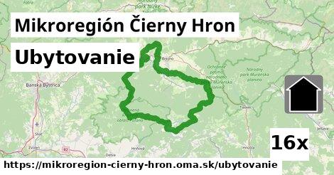 ubytovanie v Mikroregión Čierny Hron