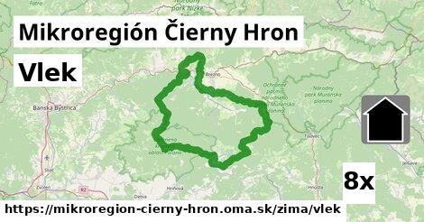 vlek v Mikroregión Čierny Hron