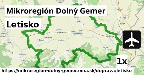 Letisko, Mikroregión Dolný Gemer