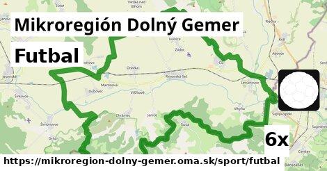 Futbal, Mikroregión Dolný Gemer