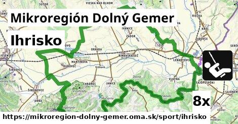 Ihrisko, Mikroregión Dolný Gemer