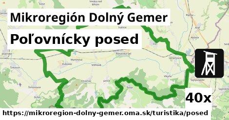 Poľovnícky posed, Mikroregión Dolný Gemer