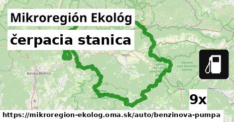 čerpacia stanica, Mikroregión Ekológ