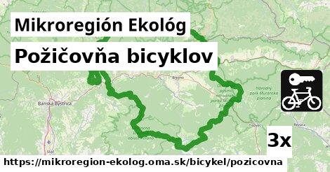 Požičovňa bicyklov, Mikroregión Ekológ