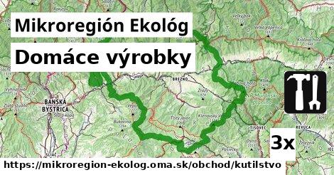 Domáce výrobky, Mikroregión Ekológ