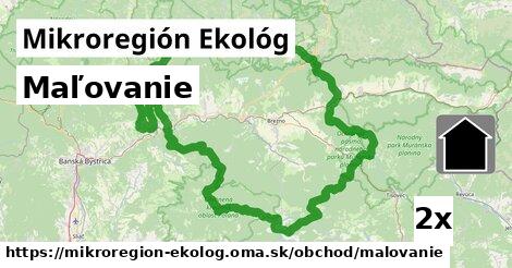 Maľovanie, Mikroregión Ekológ