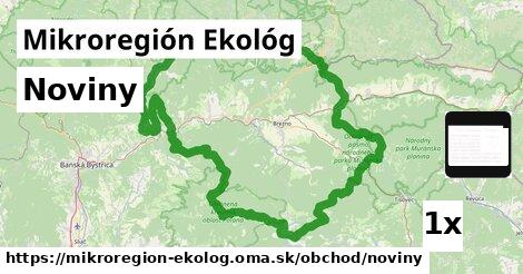 Noviny, Mikroregión Ekológ