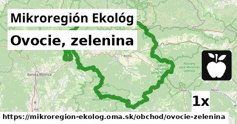 ovocie, zelenina v Mikroregión Ekológ