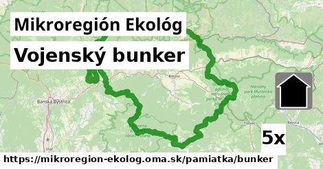 Vojenský bunker, Mikroregión Ekológ