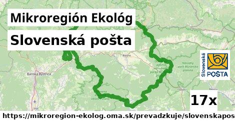 Slovenská pošta, Mikroregión Ekológ