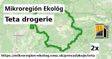 Teta drogerie v Mikroregión Ekológ