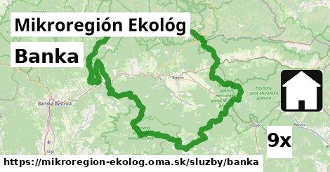 Banka, Mikroregión Ekológ